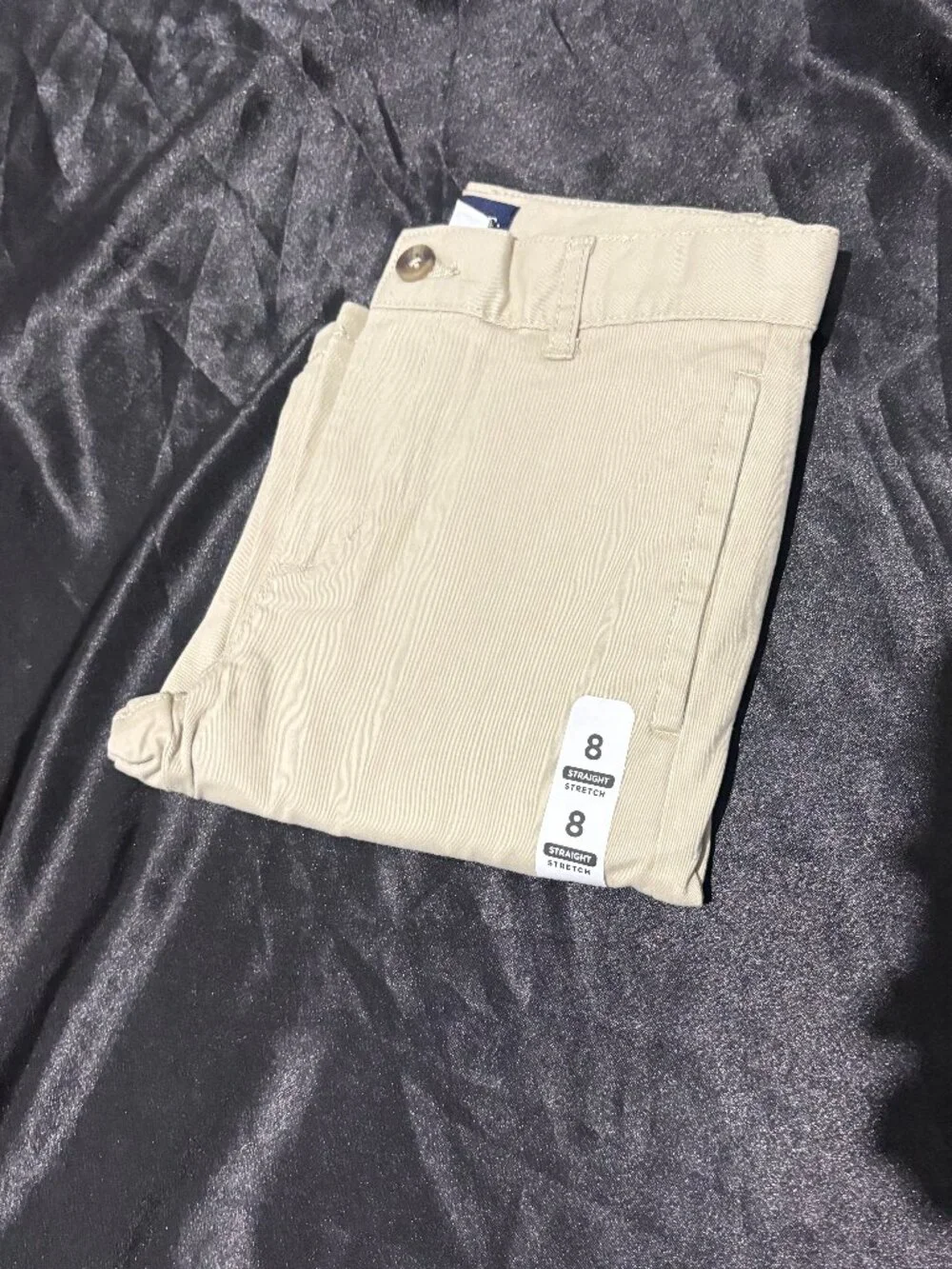 Children's Place Boys Khaki Pants Size 8 brand new